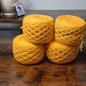 Reclaimed Yellow Yarn